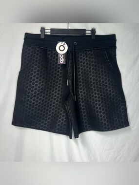 Blood Brother Nimda Quilted Shorts Mens XXL Black NWT